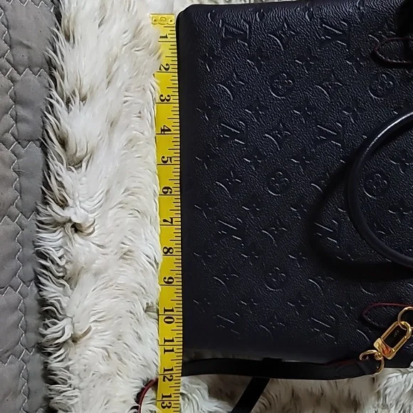 Authentic LV Amplant Shoulder bag marignan color|dark navy blue looks like black - Picture 4 of 9